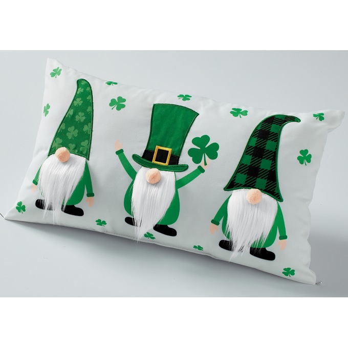 St. Patrick&#39;s Day Gnome Pillow, , large