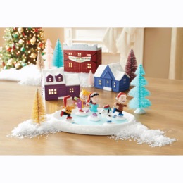 15-Piece Charlie Brown Christmas Village Set, , large