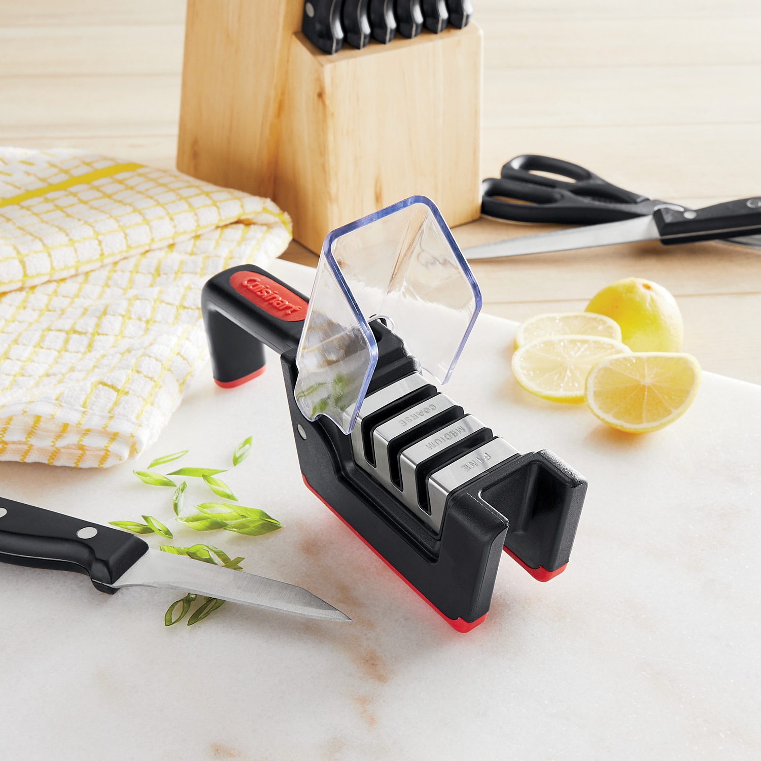 Cuisinart 3Slot Foldable Knife Sharpener Montgomery Ward