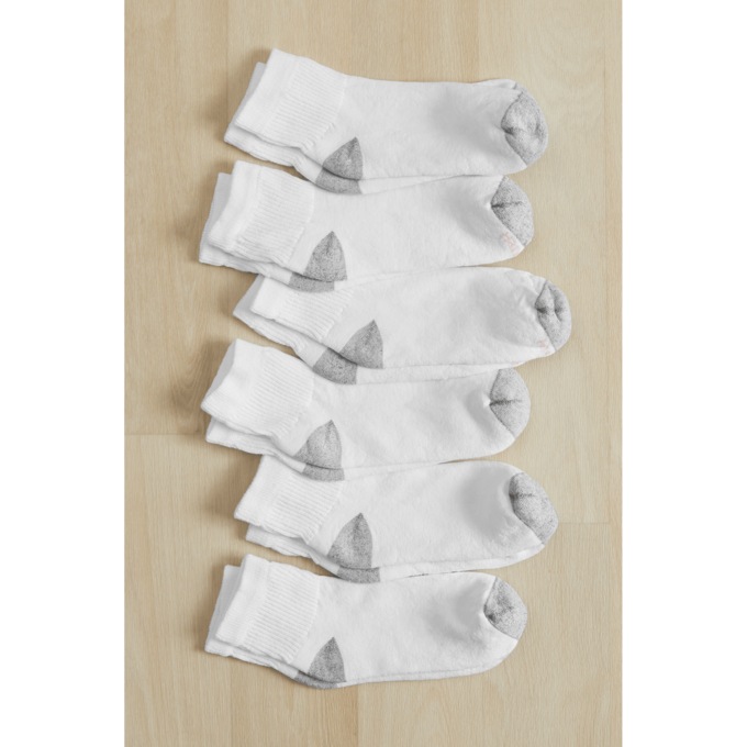 Hanes Women's 6-Pack Cool Comfort Ankle Socks, , large