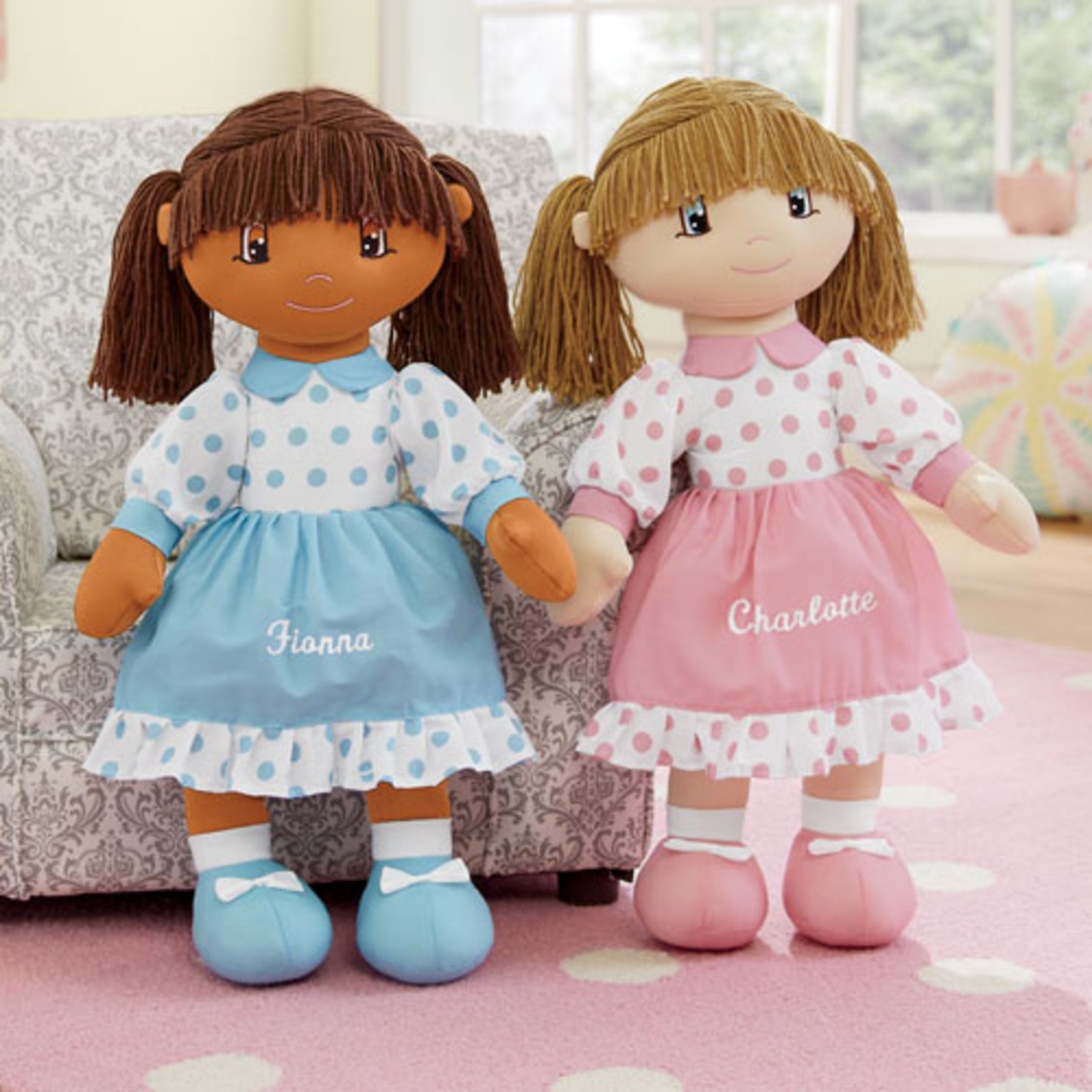 Personalized rag top dolls