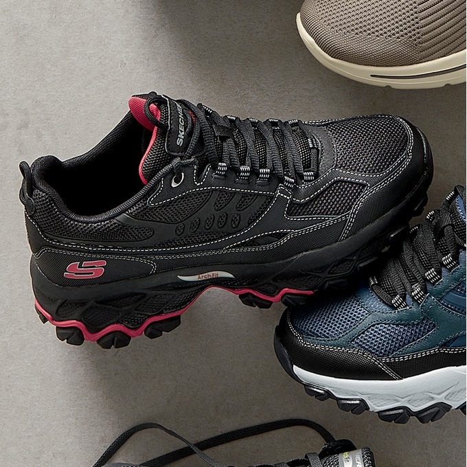Skechers Men&#39;s Arch Fit Akhidime Lace-Up, , large