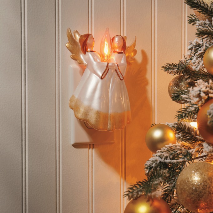 Angels Flickering Night-Light, Multi, large
