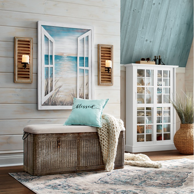 Beach Views Canvas Wall Art, , large