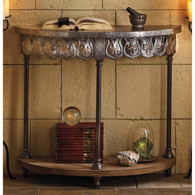 Medieval-Style Console Table, , large