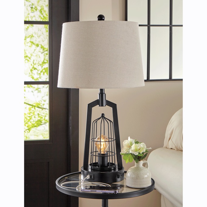 Bronn Caged Table Lamp, , large
