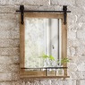 Barn Door Wall Mirror, , large