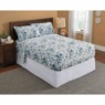 Bedtite Toile Microfiber Sheet Set, Navy, large