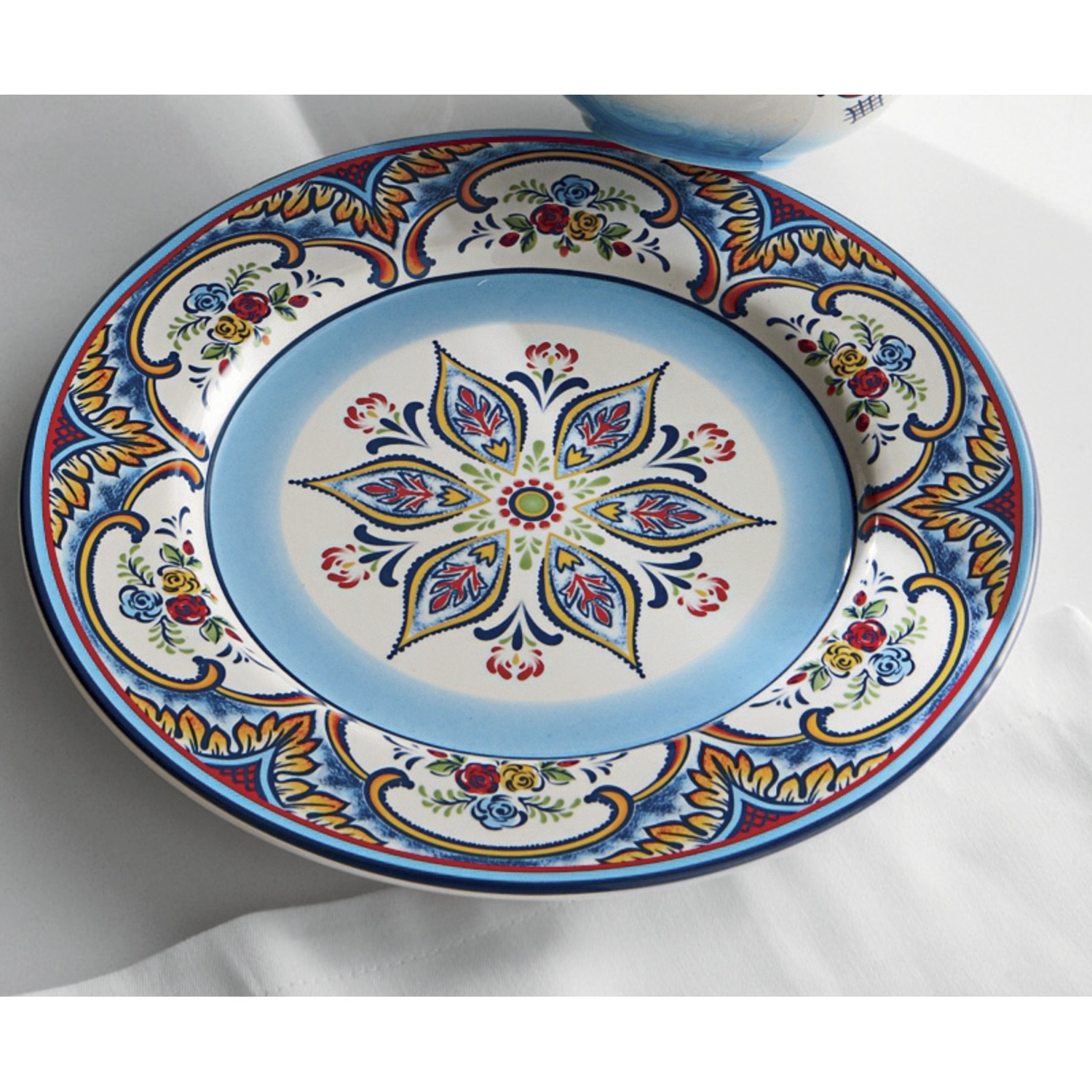 Zanzibar Dinner Plate, Salad Plates, Bowls, Mugs and Serving Bowls