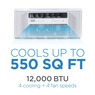 BLACK+DECKER 12000 BTU Window Air Conditioner with Inverter Technology, , large