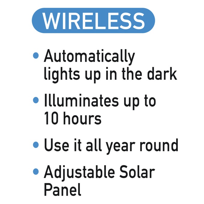 SensorBrite® Solar Powered Address Light, , large