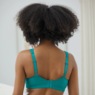 Cotton Comfort Bra, Caribbean Sea, large