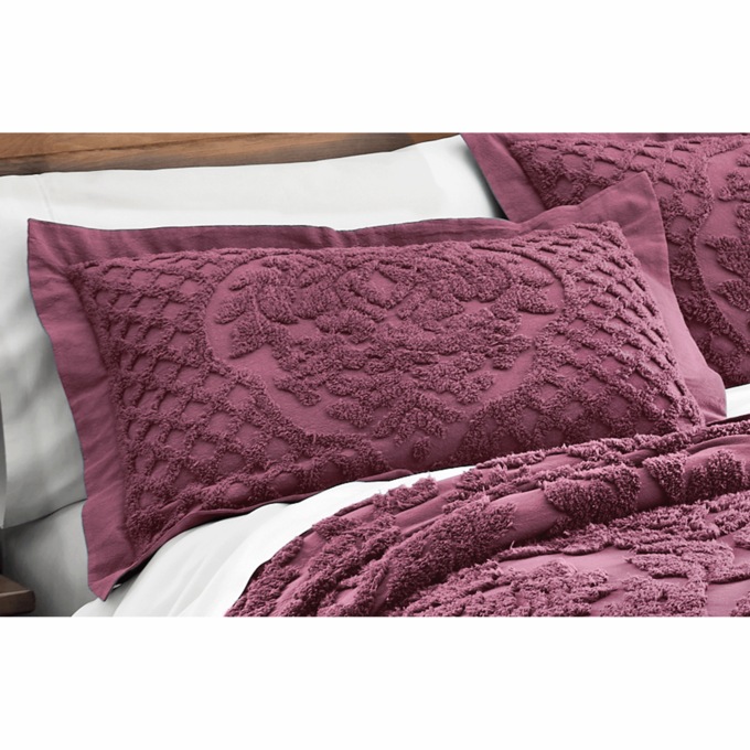 Damask Chenille Sham, , large