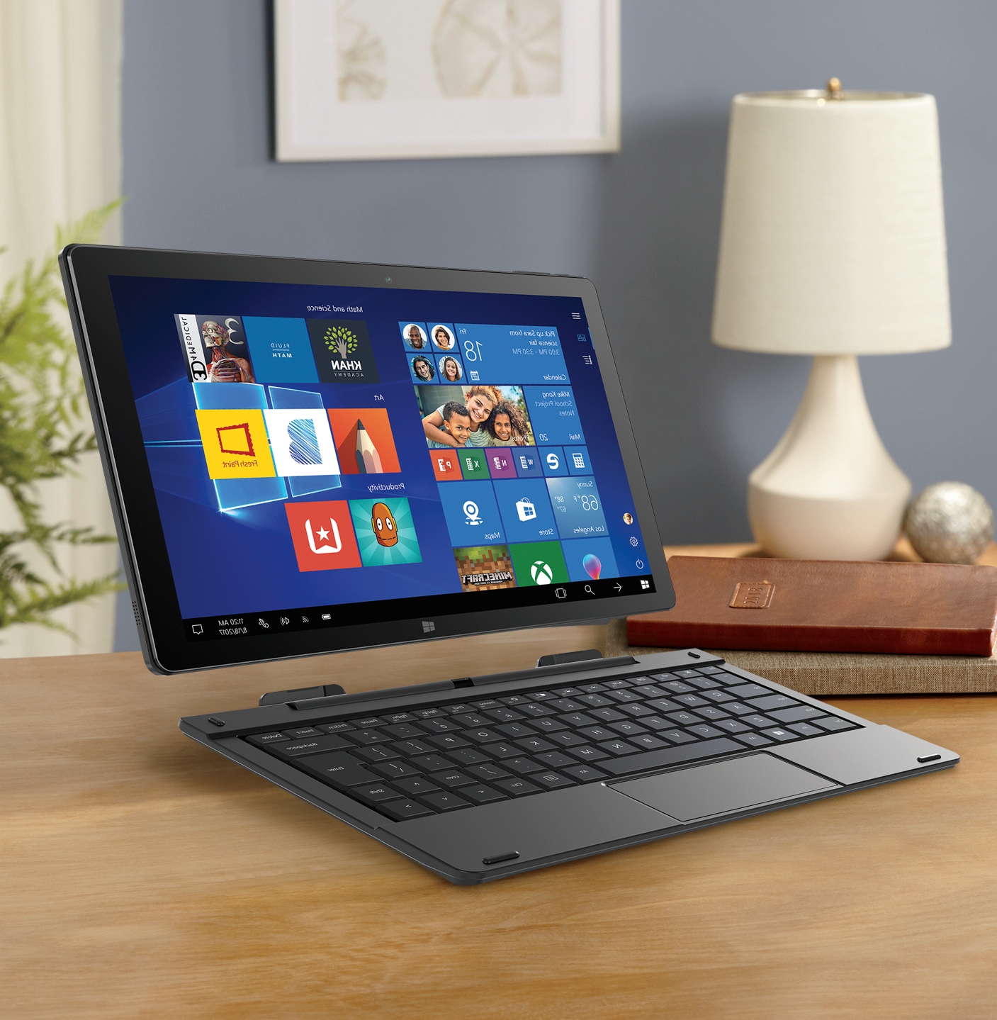Naxa 2-in-1 Detachable 10.1" Windows Tablet Bundle, , large