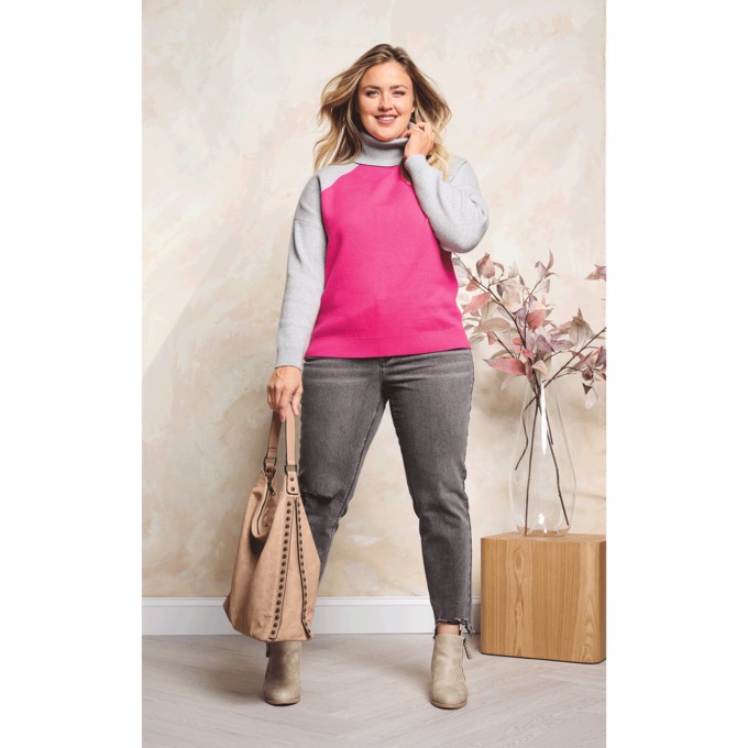 Colorblock Sweater, , large