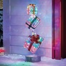 Merry Motion Lit Gift Stack Lawn D&eacute;cor, Multi, large