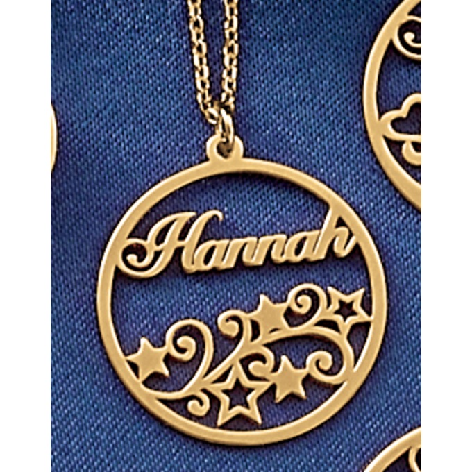 Circle Name/Theme Necklace, , large