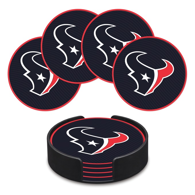 Set of 4 NFL Coasters, , large