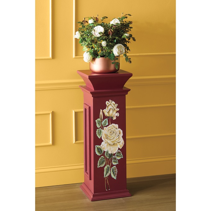 Hand-Painted Plant Stand, , large