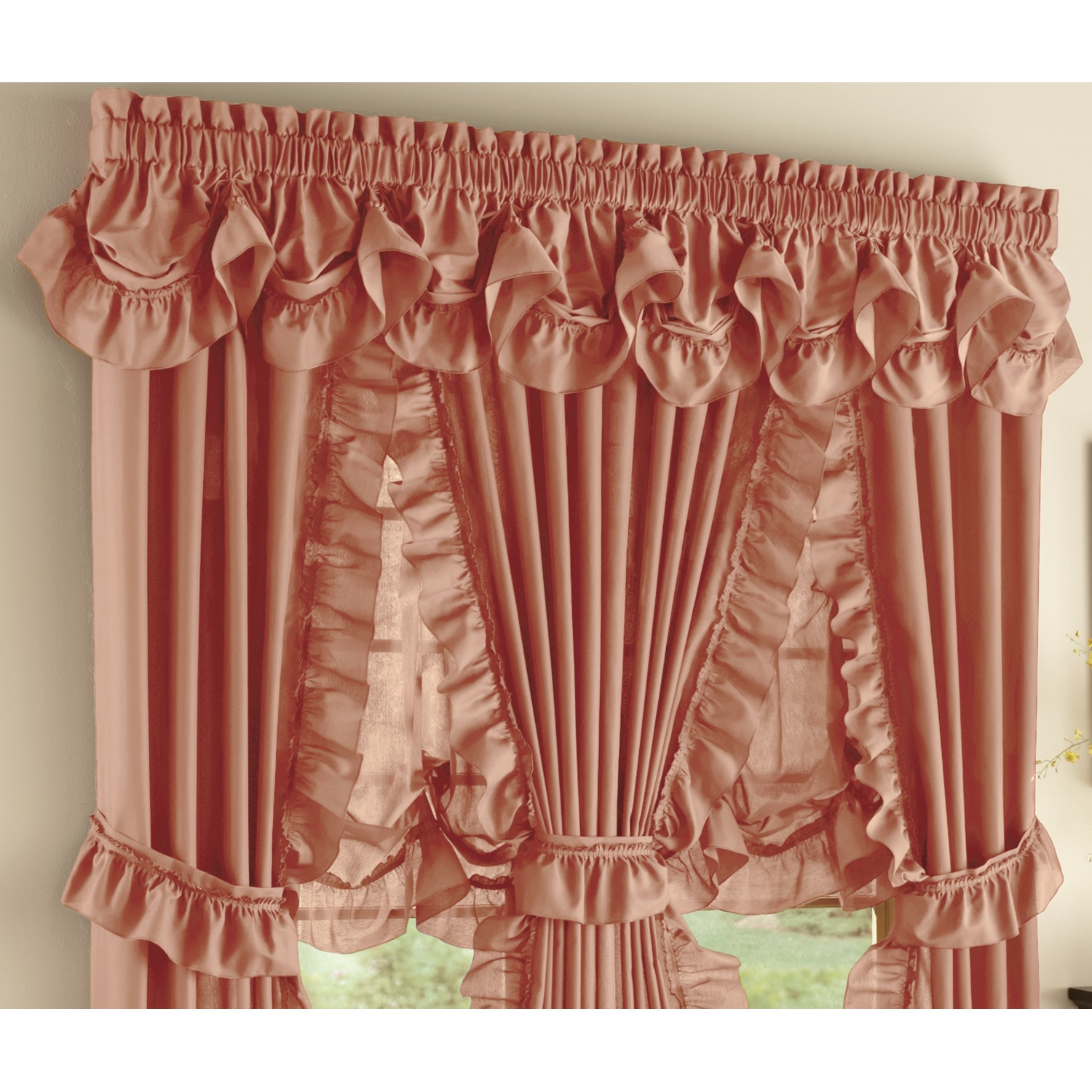 Mayfair Priscilla Balloon Curtain Montgomery Ward