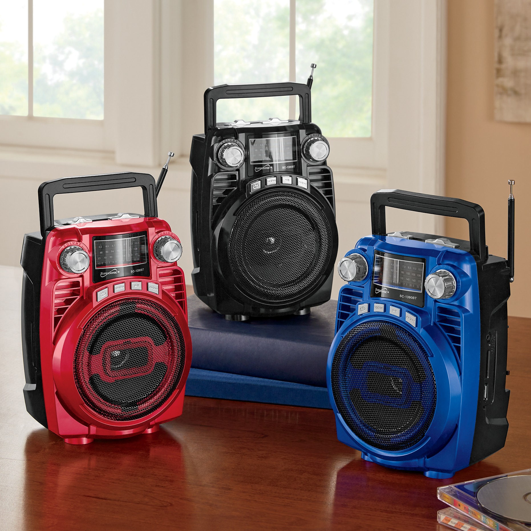 supersonic home audio system with bluetooth