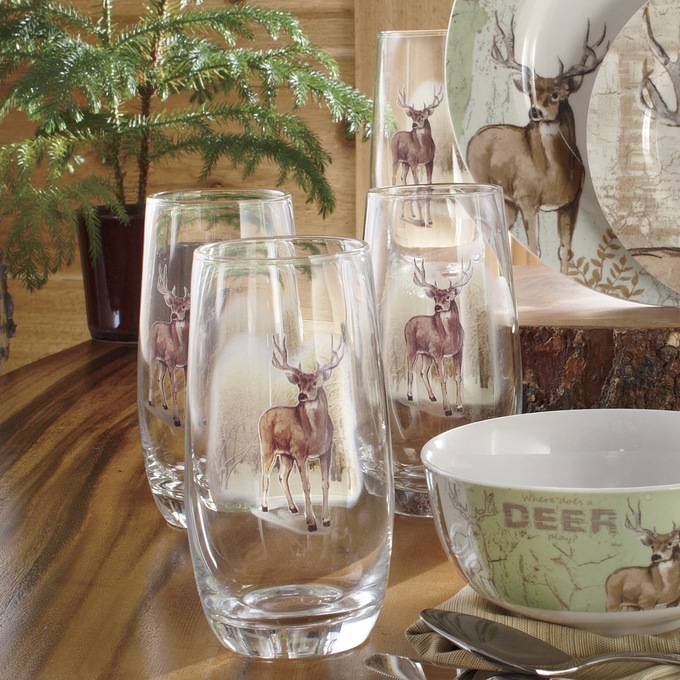 Whitetail Deer Dinnerware by Canterbury | Montgomery Ward Whitetail Deer Dinnerware by Canterbury | Montgomery Ward