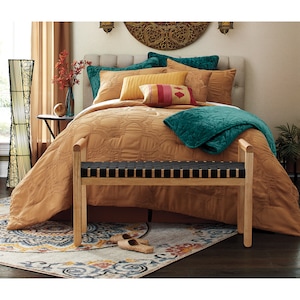 Amirah Jacquard 7-Piece Bedding Set, , large