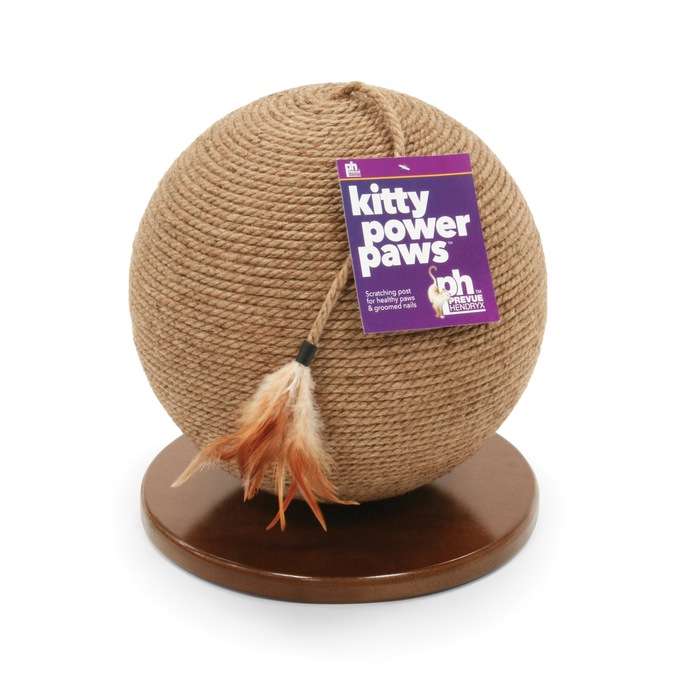 Kitty Power Paws Sphere Scratching Post, , large