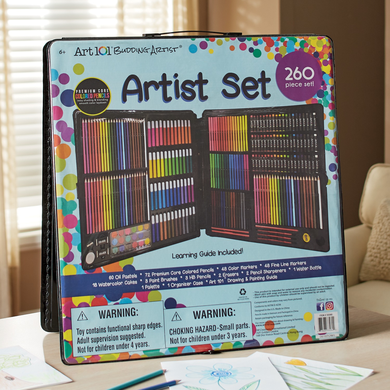 Art 101 260Piece Art Set Montgomery Ward