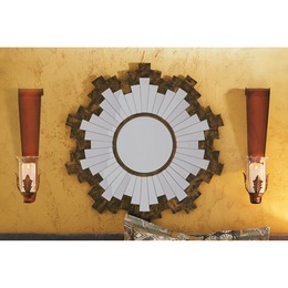 Set of 2 Ribbon-Scroll Sconces, , large