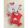 Holiday Friends Microfleece Nightshirt and Socks Set, , large