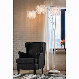 Three-Headed Crystal Lamp, , large