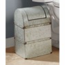 Galvanized Metal Trash Bin, , large