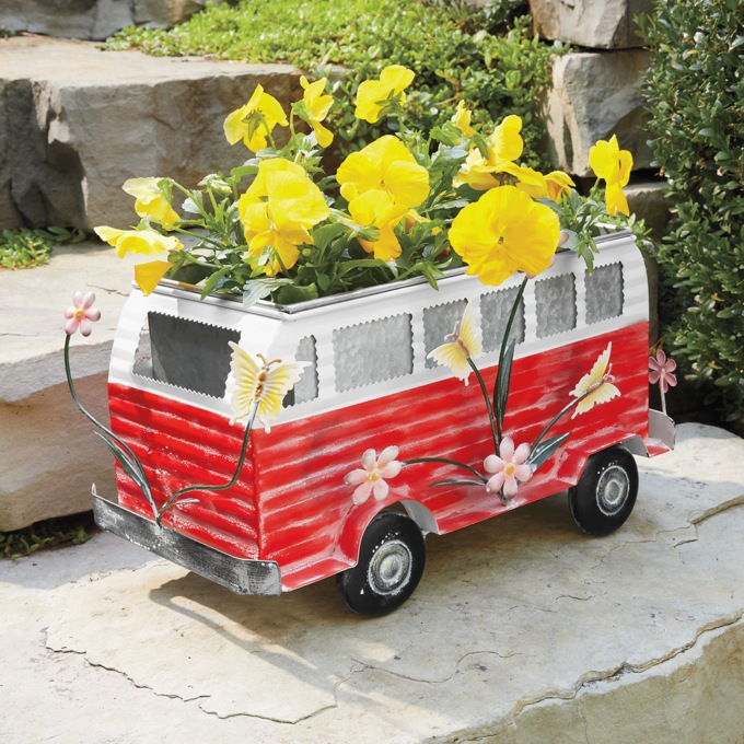 Vintage Van Planter, , large