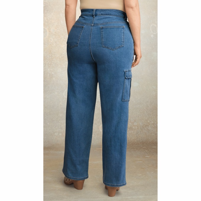 Cargo Straight-Leg Jean, , large