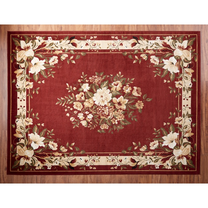 Garden Floral Rug, , large