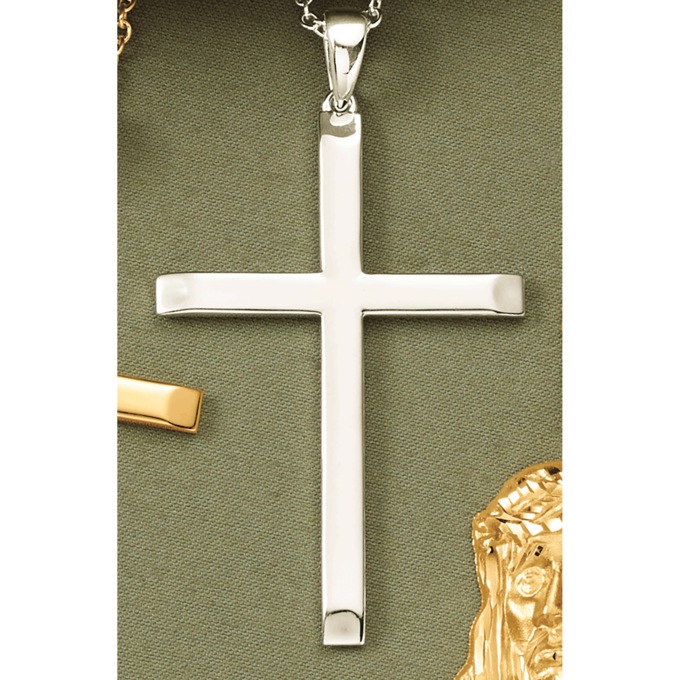Men's Cross Pendant, , large