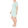 Print Shorty Pajama, Seaglass Floral, large
