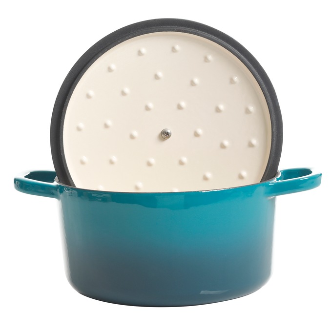 Crock Pot Artisan 3-qt. Enameled Cast Iron Dutch Oven with Lid, , large
