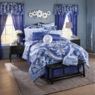Baroque 30-Piece Medallion Comforter Set with Window Treatments, , large