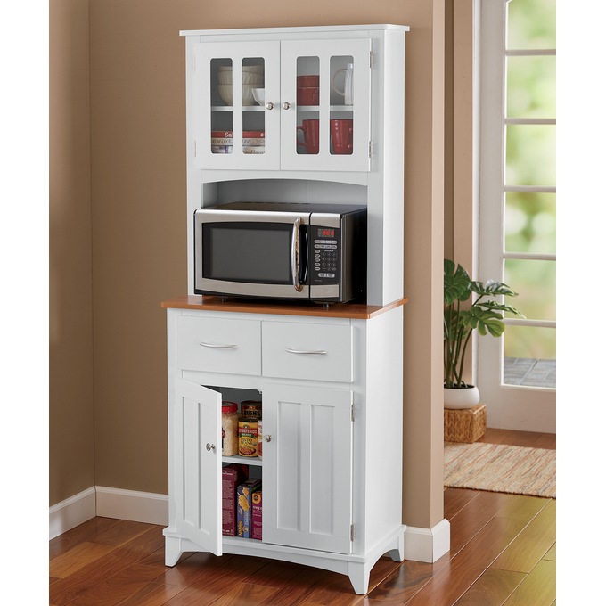 Brook Tall Microwave Hutch, , large