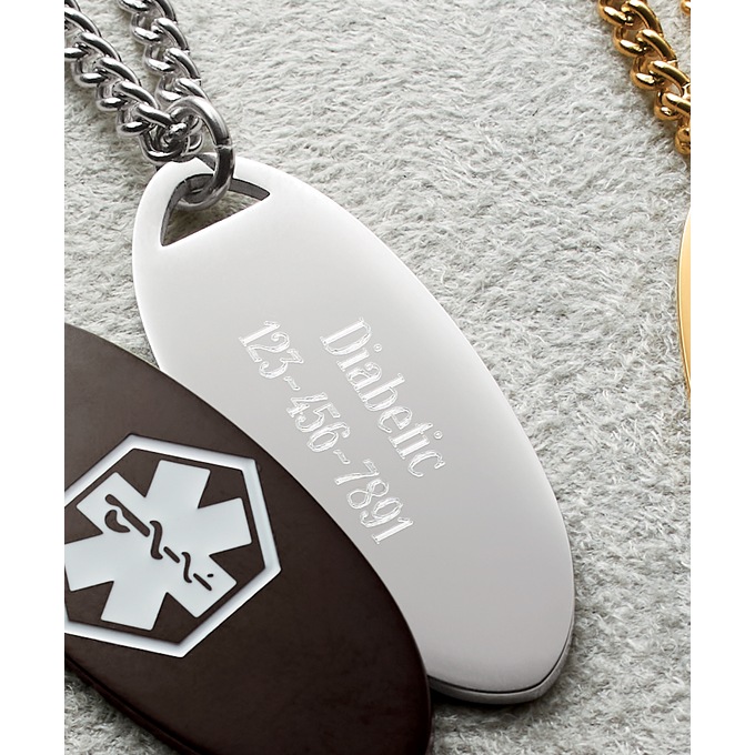 Personalized Medical Alert Necklace, , large