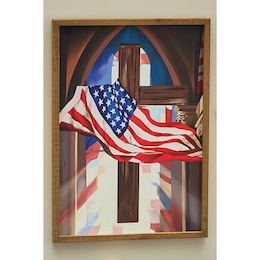 Religious Americana Wall Art, , large