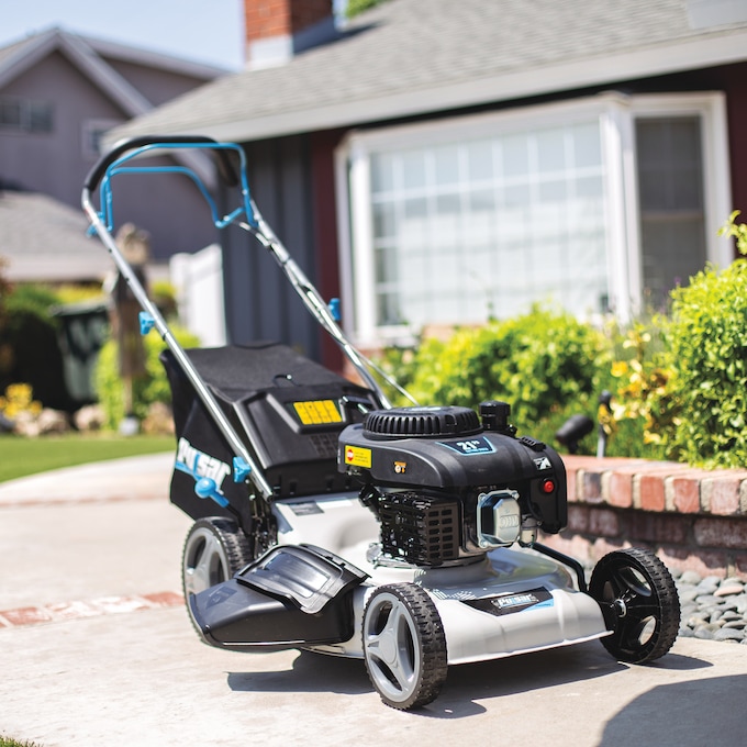 Pulsar 21" 200CC 3-in-1 Self-Propelled Lawn Mower, Black, large