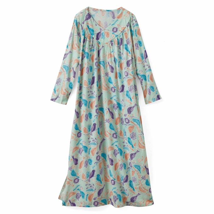 Flannel Nightgown, , large