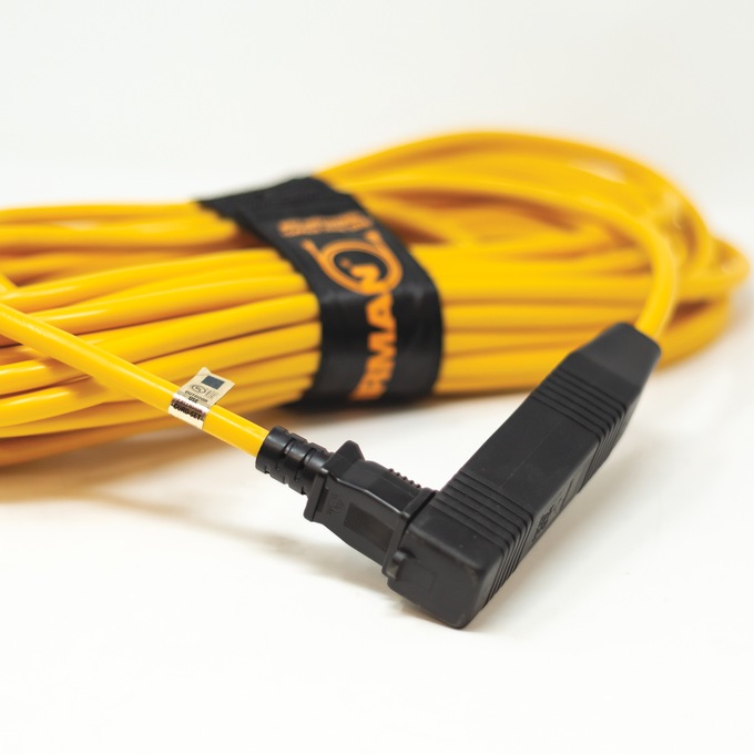 FIRMAN 50-ft. Medium Duty Generator Power Cord with Strap, Yellow, large
