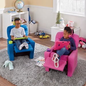 Kids Recliner with Cup Holder and Child Size Recliner Montgomery