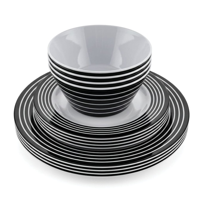 Chef Tested 42-Piece Mega Kitchen Set by Wards, Black, large