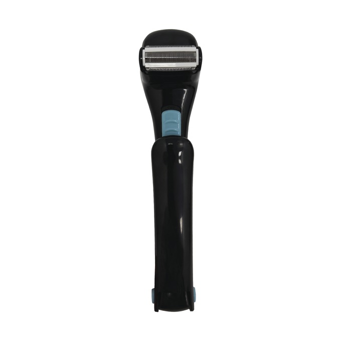 Long-Reach Cordless Battery Shaver with Adjustable Handle, Black, large