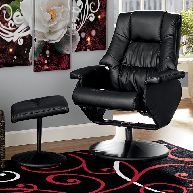 Farr Recliner with Ottoman, , large